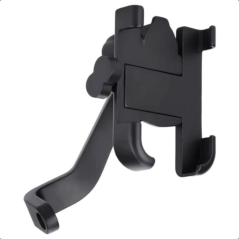 SOPORTE PARA CELULAR DE RETROVISOR CON AJUSTE UNIVERSAL Y ROTACION 360° - 9