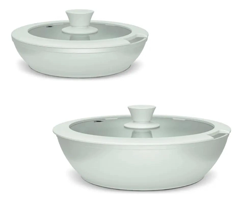 SET DE COCINA 11 PIEZAS ALUMINIO FORJADO COLOR MENTA - 5