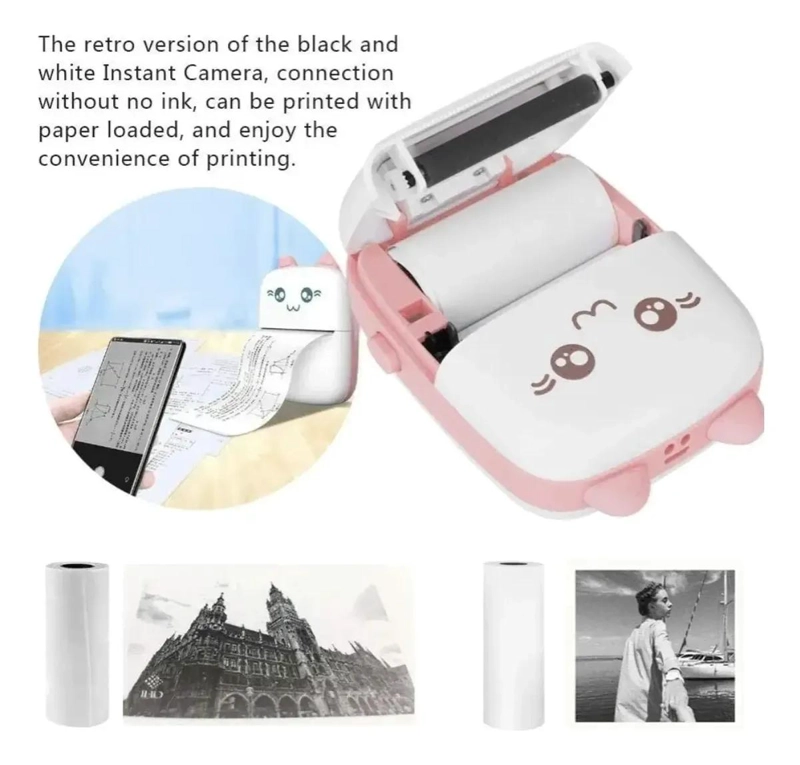 IMPRESORA PORTATIL BLUETOOTH PARA FOTOS COMPACTAS - 8