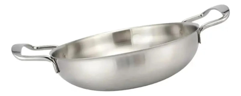CACEROLA DE ACERO INOXIDABLE PARA COCINAR RAMEN 26 CM - 2