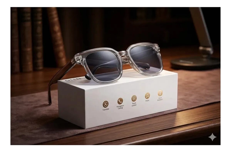GAFAS INTELIGENTES CON AUDIO INTEGRADO Y MICROFONO PARA USO DIARIO - 2