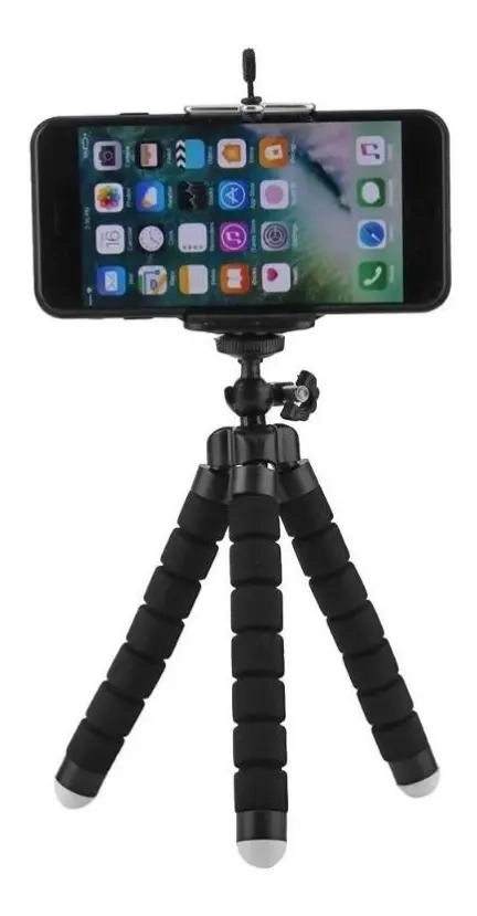 TRIPODE FLEXIBLE PORTATIL PARA CELULARES Y CAMARAS - 1