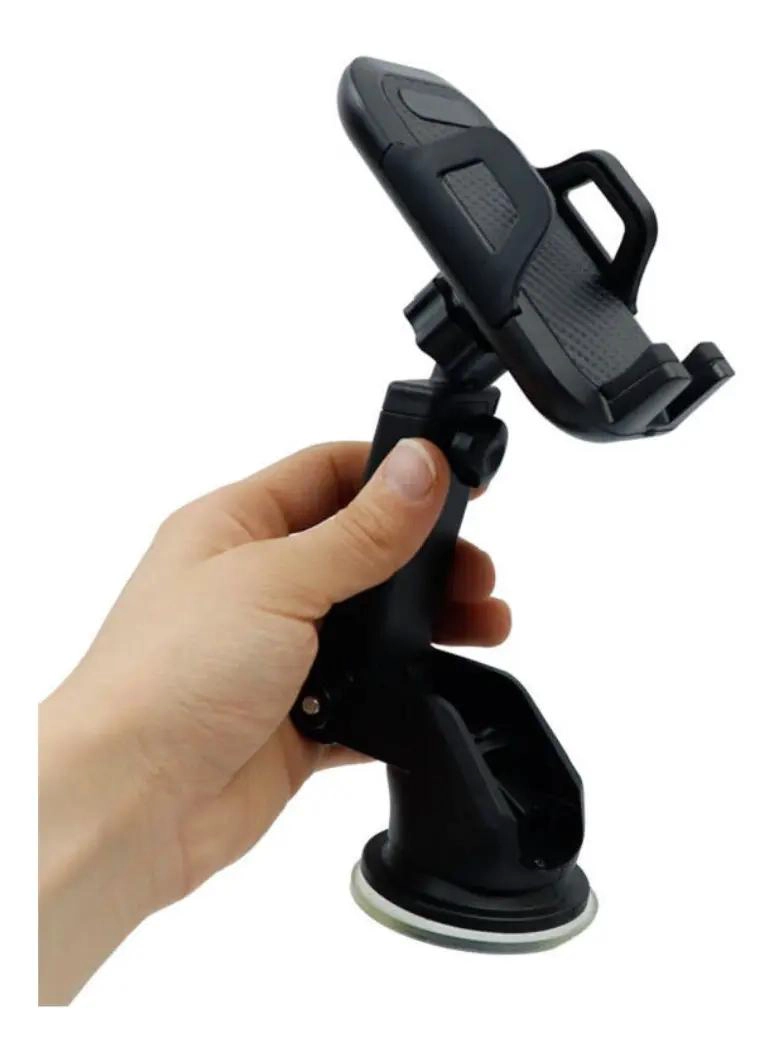SOPORTE PARA CELULAR DE AUTO CON BRAZO LARGO Y ROTACION 360 GRADOS - 3