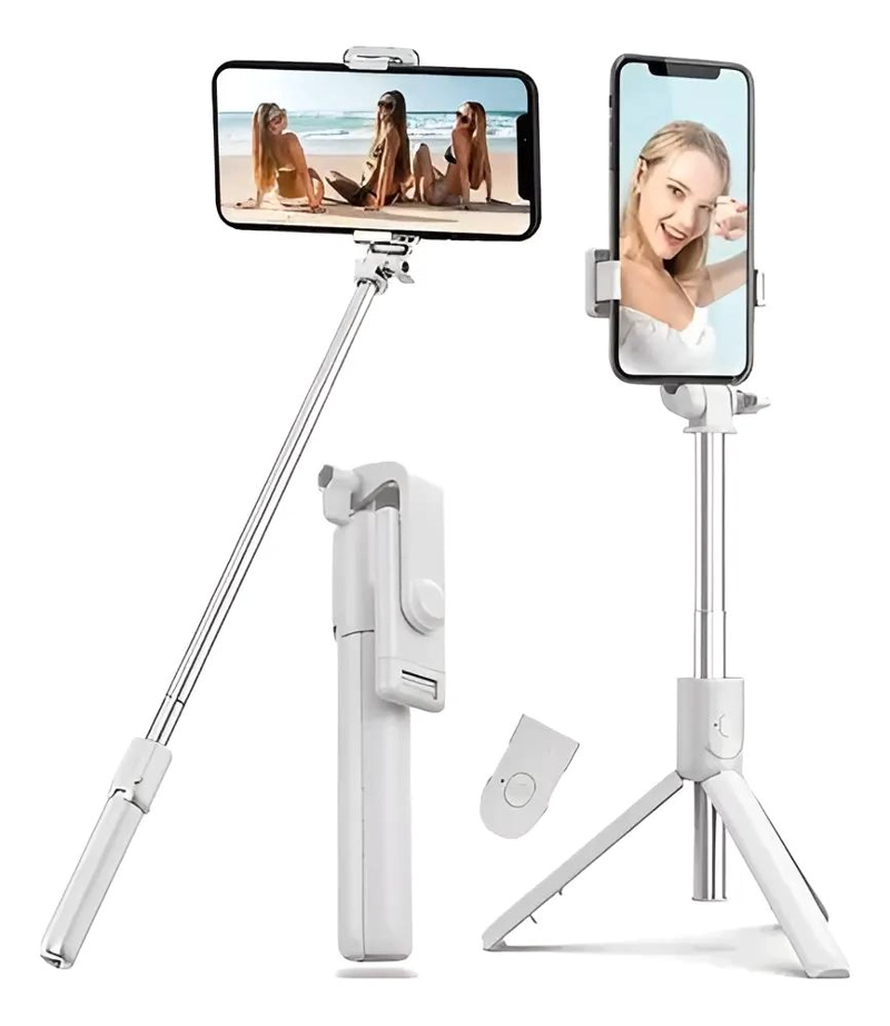 PALO SELFIE TRIPODE EXTENSIBLE CON CONTROL REMOTO - 1