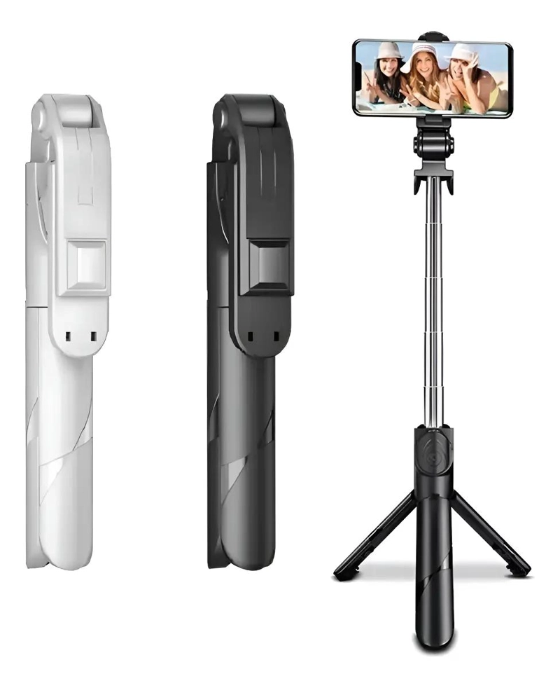 PALO SELFIE INALAMBRICO PORTATIL CON TRIPODE PARA FOTOGRAFIA - 1