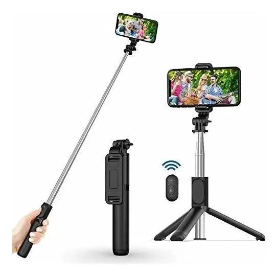 PALO SELFIE INALAMBRICO PORTATIL CON TRIPODE PARA FOTOGRAFIA - 2