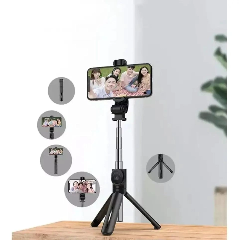 PALO SELFIE INALAMBRICO PORTATIL CON TRIPODE PARA FOTOGRAFIA - 3
