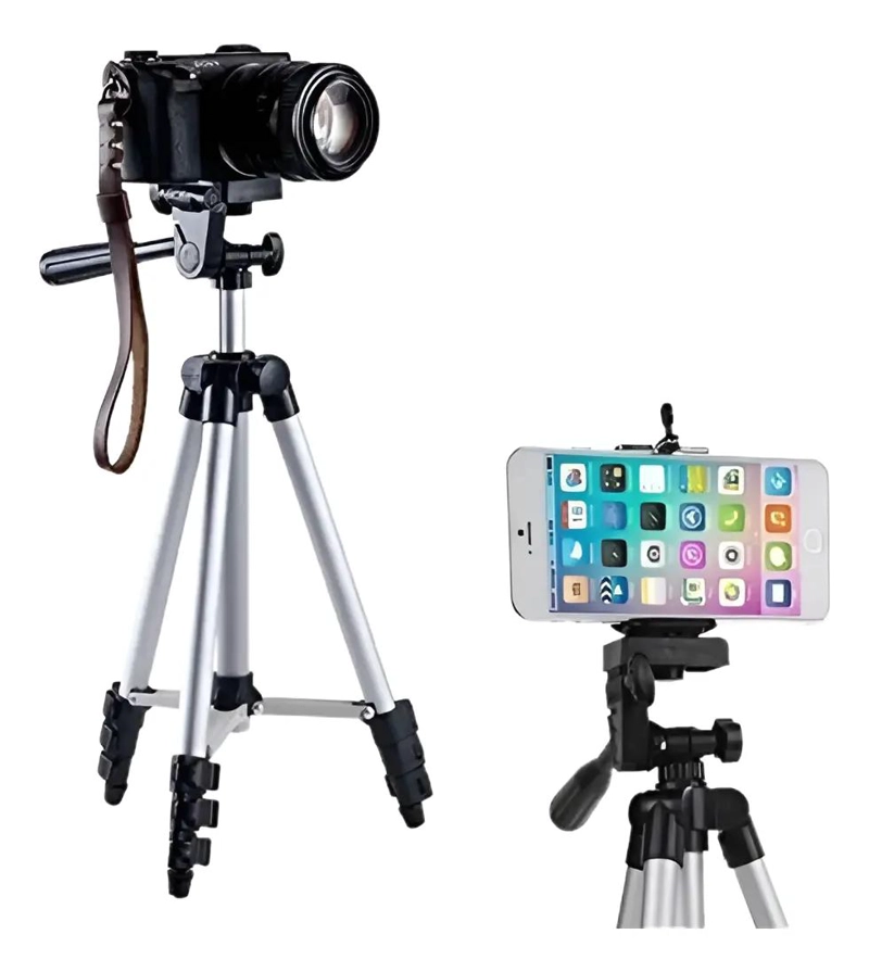 TRIPODE UNIVERSAL EXTENSIBLE PARA CAMARAS Y CELULARES 105 CM - 2