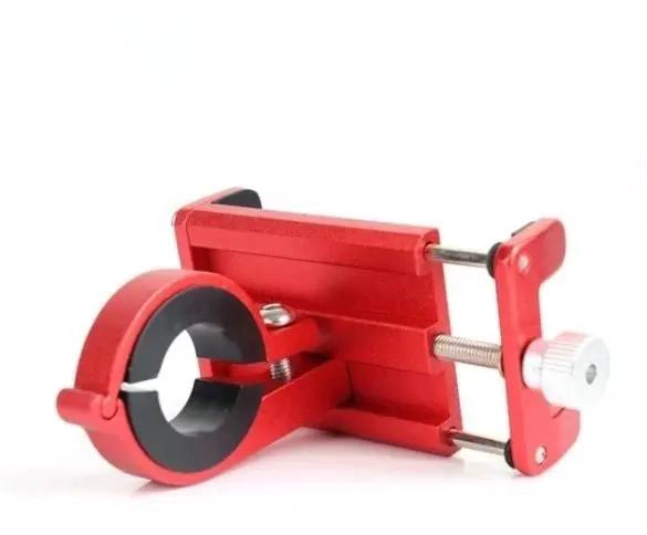SOPORTE METALICO PARA TELE FONO CELULAR EN BICICLETA O MOTO - 4