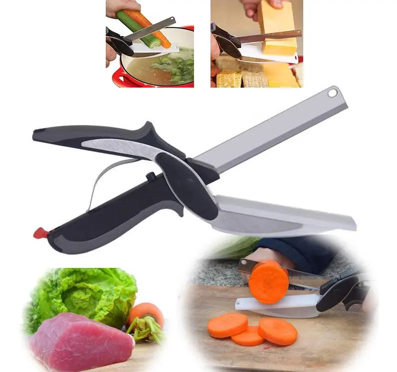 TIJERAS MULTIFUNCIONALES PARA CORTAR ALIMENTOS EN COCINA - 1