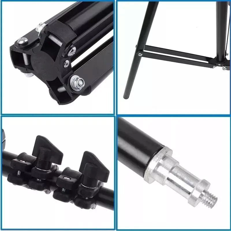 TRIPODE DE FLASH 2 METROS CON SOPORTE UNIVERSAL - 7