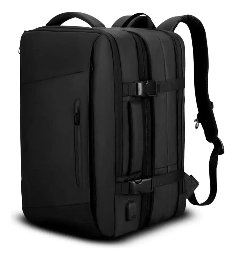 MOCHILA MALETA IMPERMEABLE ANTIRROBO EXPANSIBLE 35 LITROS - 1
