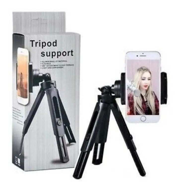 MINI TRIPODE RETRACTIL 360 PARA CELULAR Y CAMARA - 3