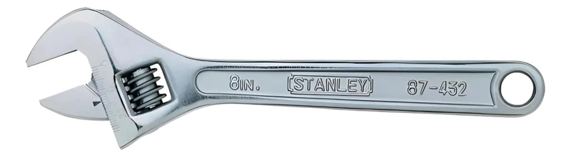LLAVE FRANCESA AJUSTABLE CROMADA - 1