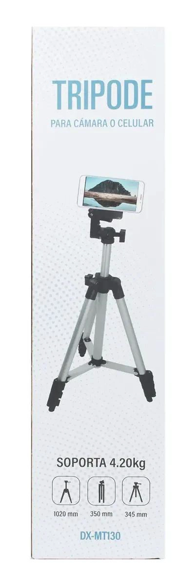 TRIPODE LIGERO CON SOPORTE PARA TELE FONO Y AJUSTE DE ALTURA - 8