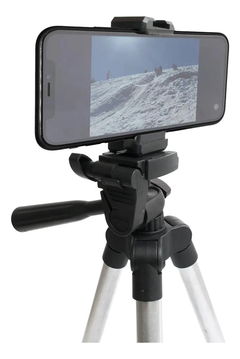 TRIPODE LIGERO CON SOPORTE PARA TELE FONO Y AJUSTE DE ALTURA - 9