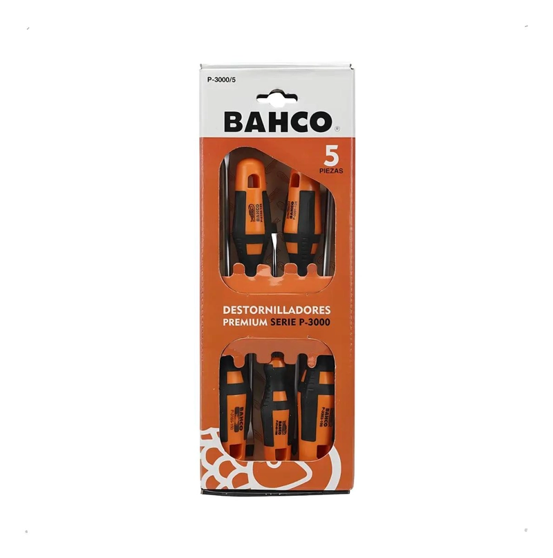 PACK DE 5 DESTORNILLADORES ERGONOMICOS - 1