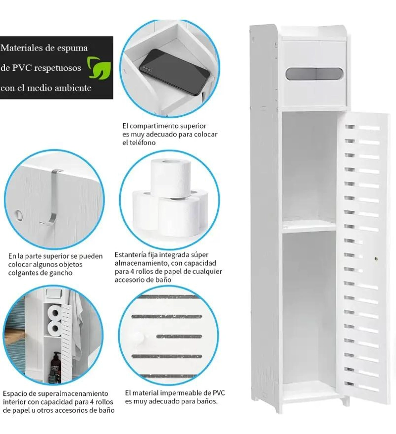 ESTANTE ORGANIZADOR ESQUINERO PARA BAÑO Y COCINA - 7