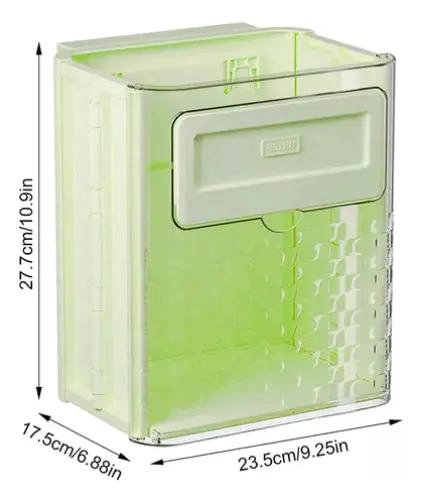 PAPELERA PLEGABLE MONTABLE PARA COCINA Y BAÑO - 2