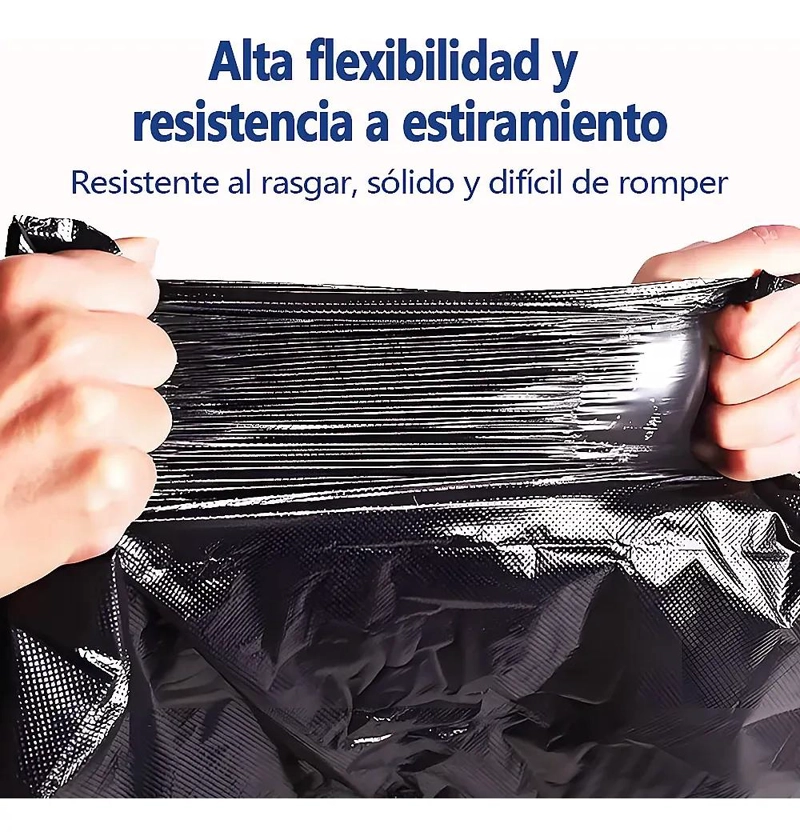 BOLSA DE BASURA PEQUEÑA 50X70 CM 20L 110 UNIDADES - 5