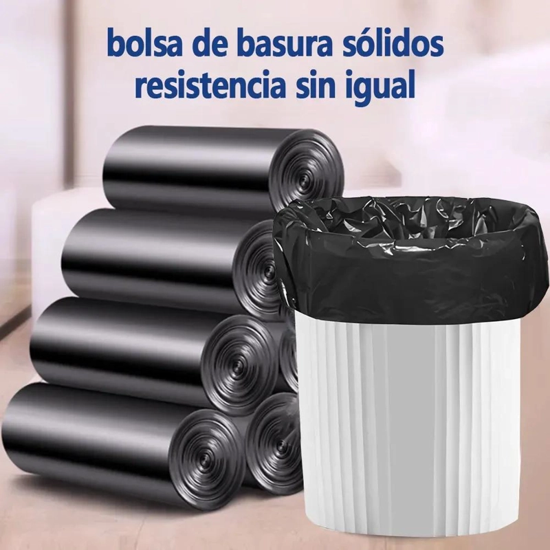 BOLSA DE BASURA PEQUEÑA 50X70 CM 20L 110 UNIDADES - 8