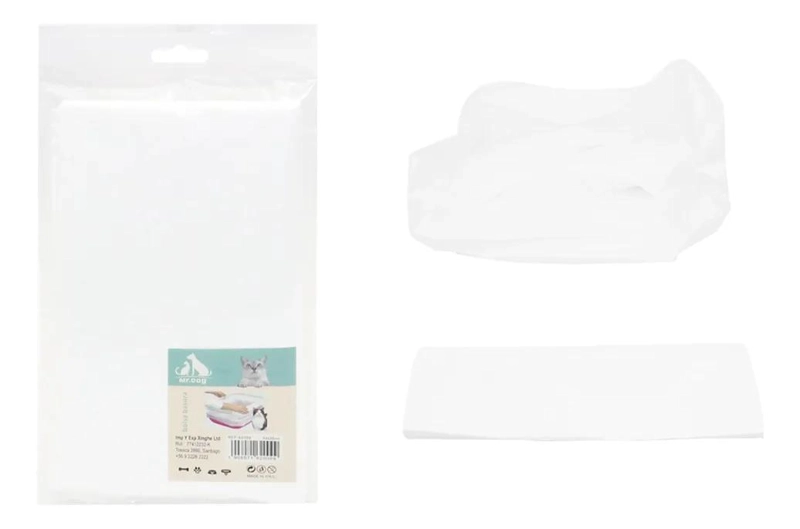 BOLSAS DESECHABLES PARA BANDEJA DE ARENA DE GATO 50X35 CM - 1