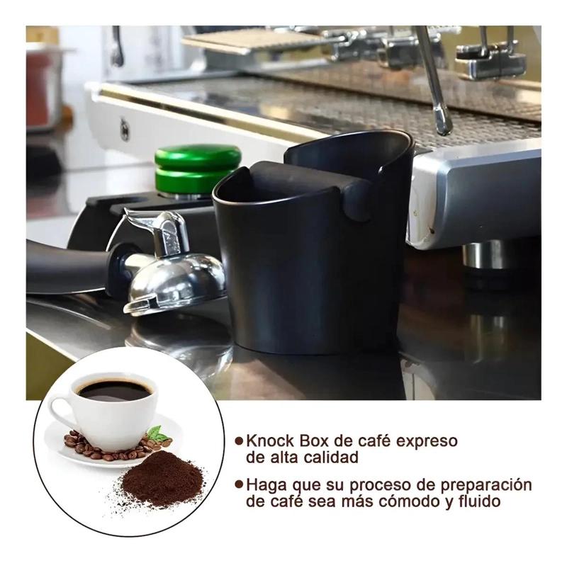 CONTENEDOR DE BASURA DE SILICONA PARA CAFE  CON DISEÑO ANTIDESLIZANTE - 8