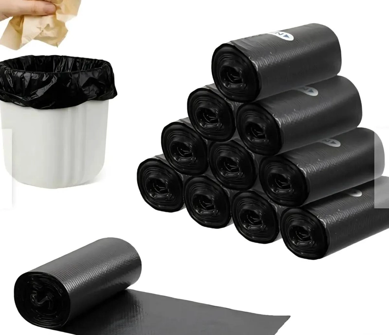 BOLSAS DE BASURA NEGRAS 80X110 CM EN PAQUETE DE 60 UNIDADES - 1