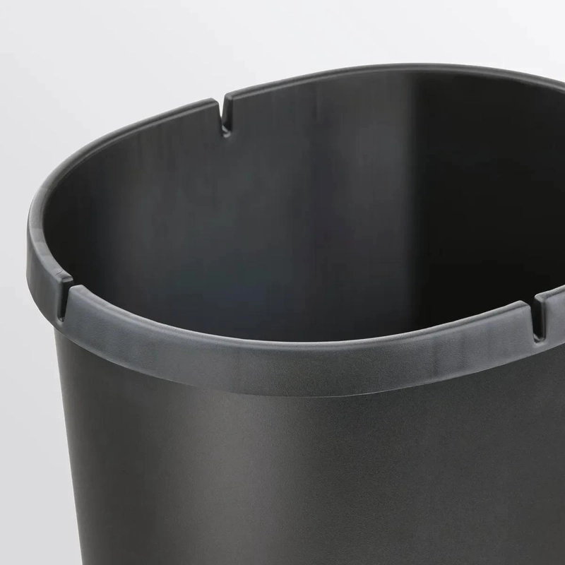 BASURERO DE 8 LITROS CON TAPA Y DOBLE BOLSA PARA RECICLAJE - 3