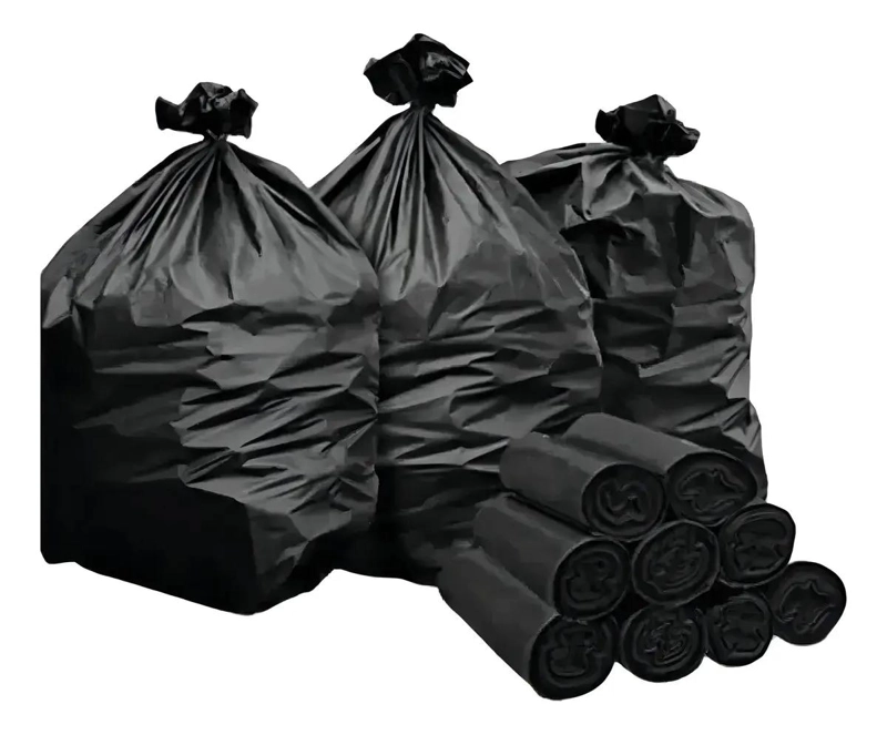 PACK DE 50 BOLSAS DE BASURA NEGRAS 80X110 CM - 2