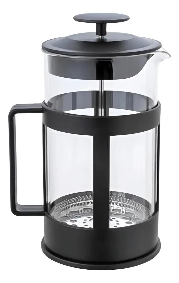 CAFETERA DE PRENSA FRANCESA DE VIDRIO 1 LITRO PARA TE  Y CAFE - 1