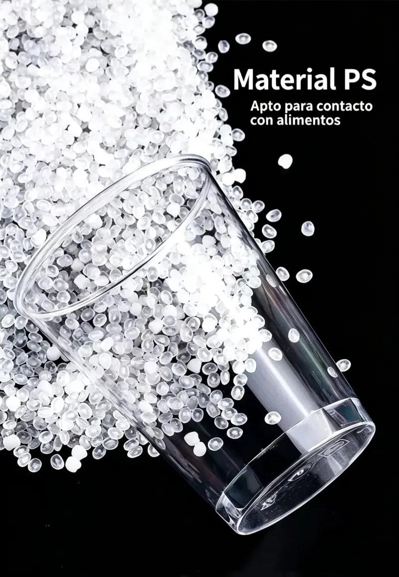 VASOS DE ACRILICO TRANSPARENTE PARA COCTELES Y BEBIDAS 300ML - 5