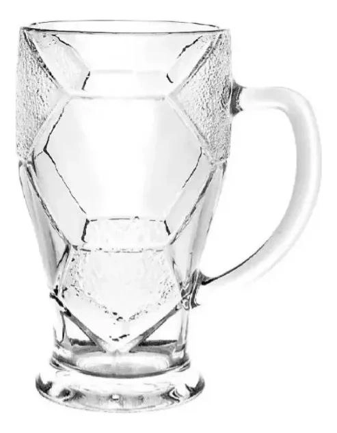 VASO CERVECERO DE VIDRIO 600ML PARA DISFRUTAR CERVEZAS - 1