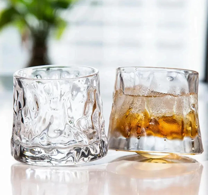 PACK DE 6 VASOS DE VIDRIO PARA COÑAC Y WHISKY 150ML - 5