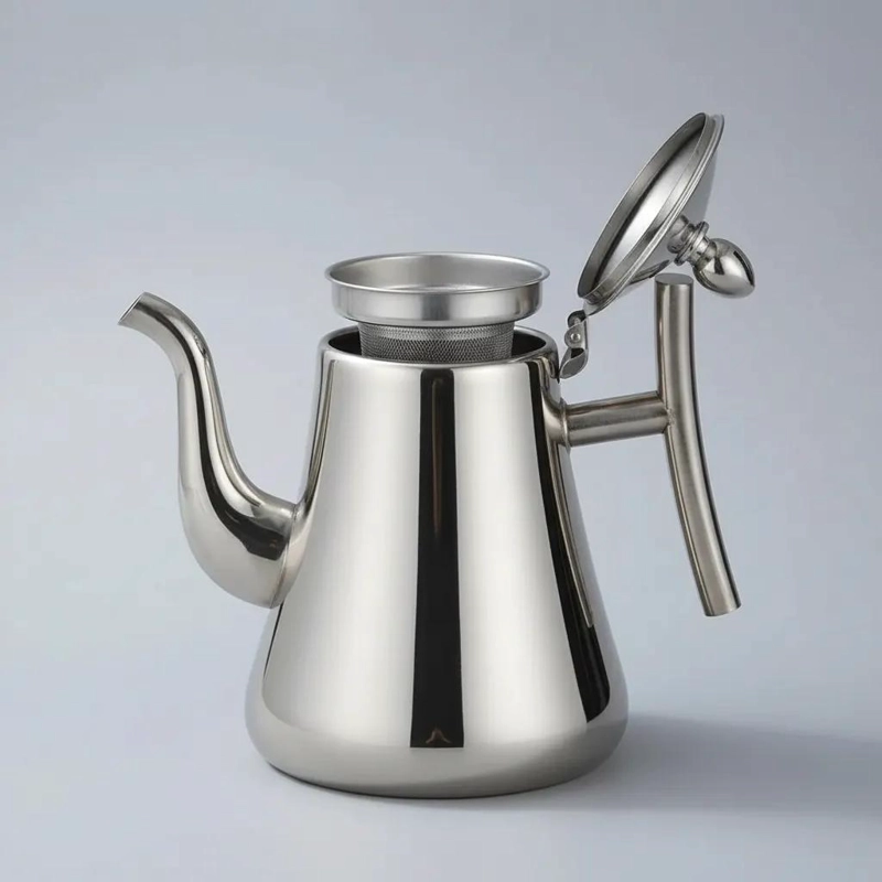 TETERA DE ACERO INOXIDABLE CON FILTRO PARA INFUSIONES 1 L - 6