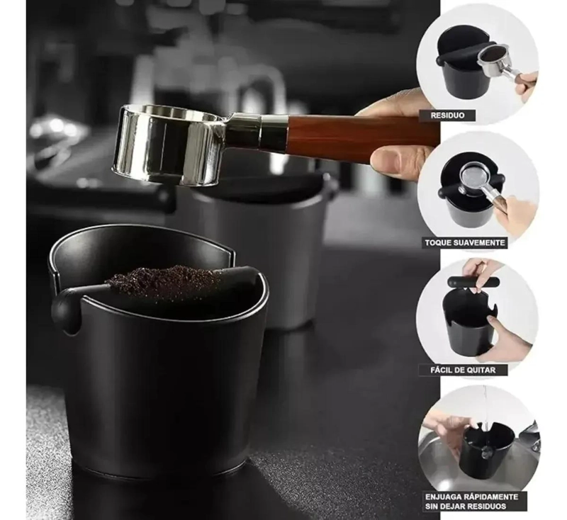CONTENEDOR DE RESIDUOS DE CAFE  ACCESORIO PARA BARISTAS - 5