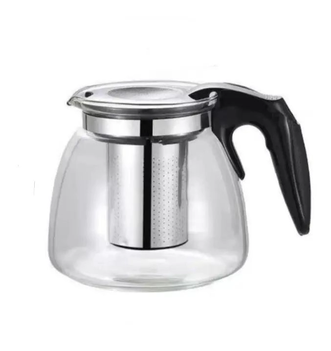 JARRA DE VIDRIO CON FILTRO DE ALUMINIO PARA INFUSIONES 900ML - 3
