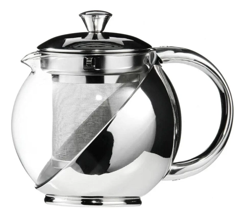 HERVIDOR INFUSOR DE VIDRIO DE 500 ML CON DISEÑO ELEGANTE - 5