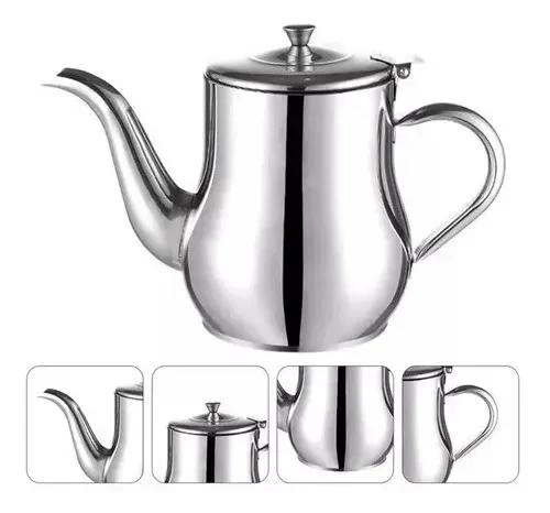 TETERA INFUSOR 500ML ACERO INOXIDABLE DISEÑO ELEGANTE - 2