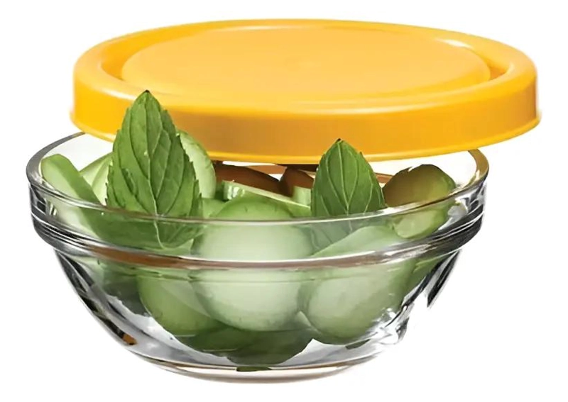 SET DE 6 BOWLS DE VIDRIO TEMPLADO PARA SERVIR - 3