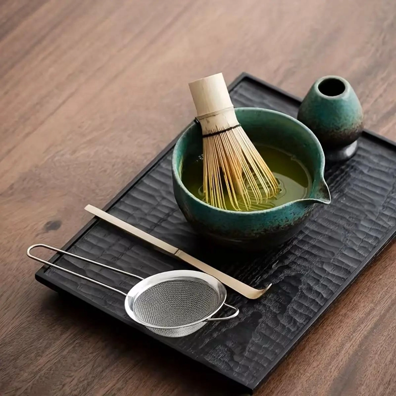 SET COMPLETO DE TE  MATCHA CON UTENSILIOS DE BAMBU - 8