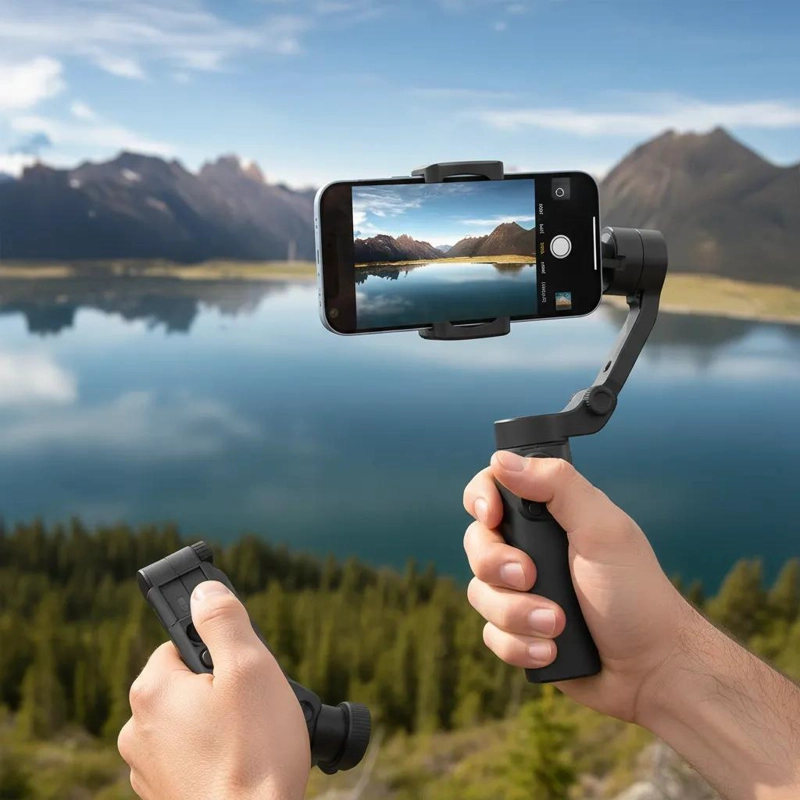 ESTABILIZADOR GIMBAL PORTATIL PARA VIDEOS Y FOTOS DE SMARTPHONE - 7