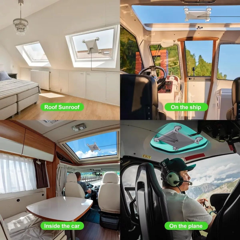 SOPORTE DE VENTOSA PARA INSTALACION DE STARLINK EN VEHICULOS - 2
