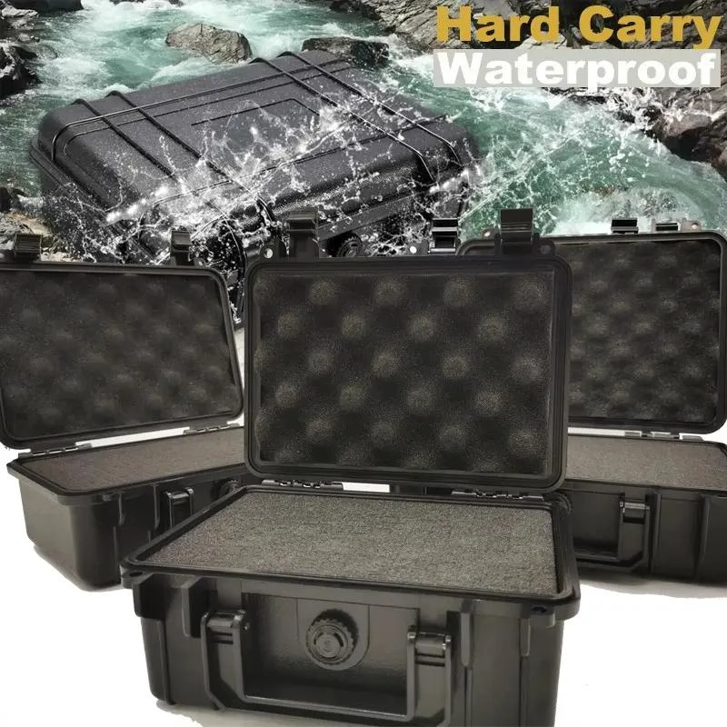 MALETA DE SEGURIDAD ANTIGOLPES 34X24X13CM IDEAL PARA HERRAMIENTAS - 4
