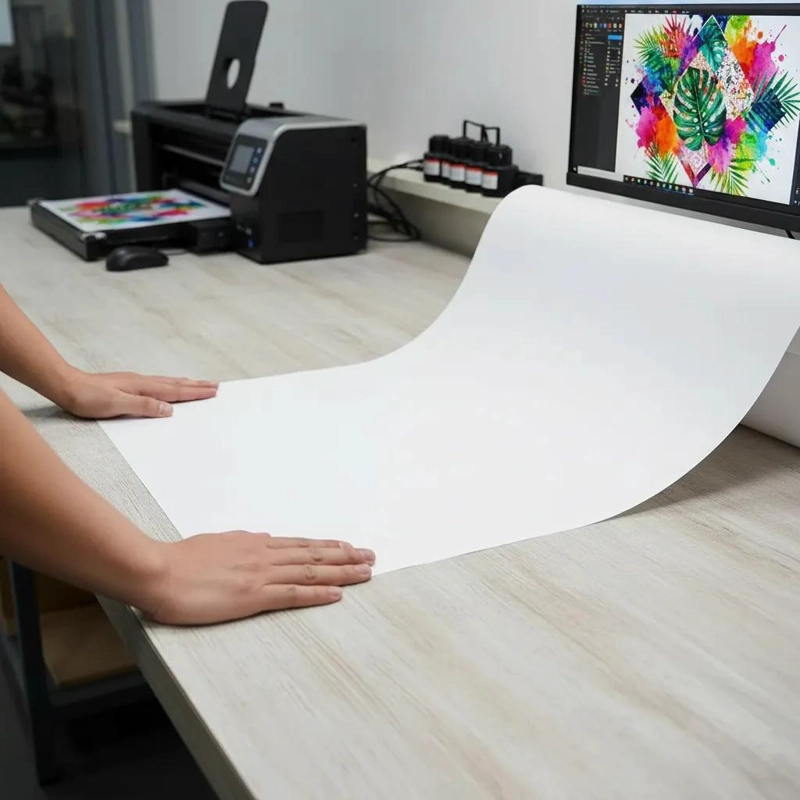 PAPEL DE SUBLIMACION A3+ 0.33X100 METROS PARA IMPRESION - 6