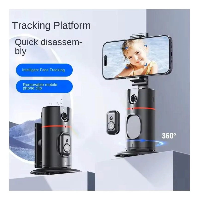 TRIPODE 360° CON SEGUIMIENTO FACIAL AUTOMATICO PARA GRABACIONES - 4