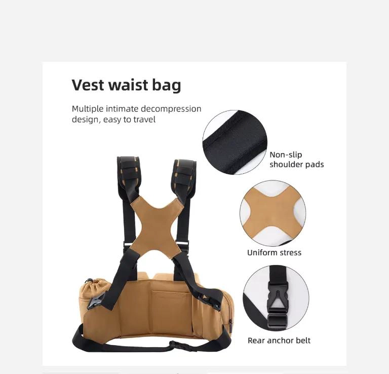 BOLSO COMPACTO Y FUNCIONAL PARA FOTOGRAFOS Y CREADORES - 2