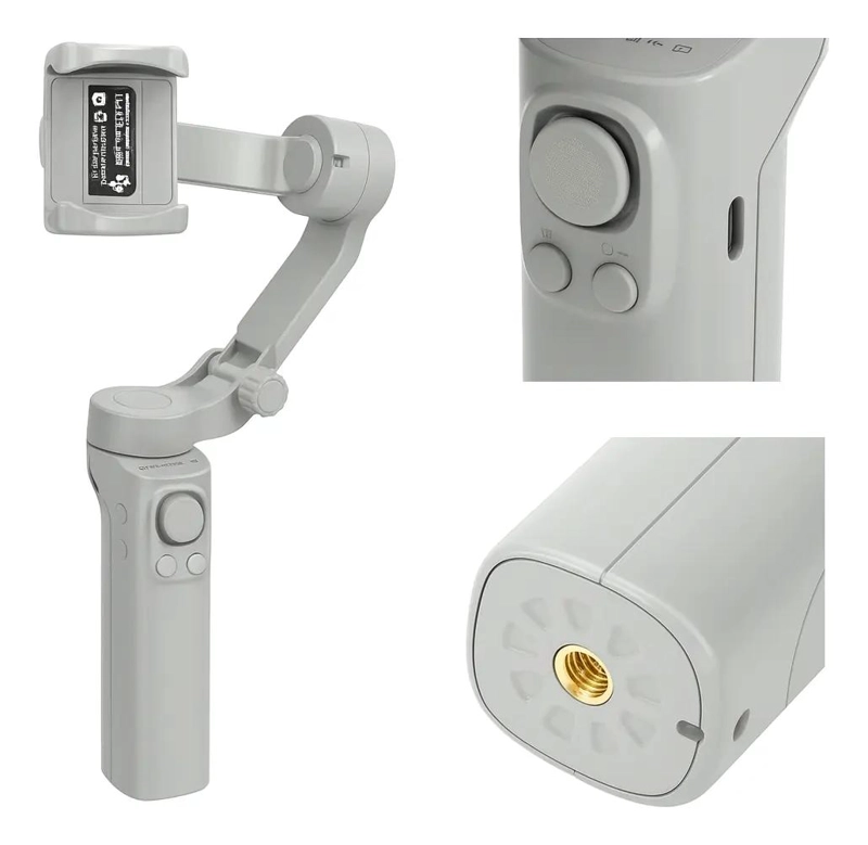 ESTABILIZADOR GIMBAL 3 EJES PARA CELULARES CON TRIPODE - 8