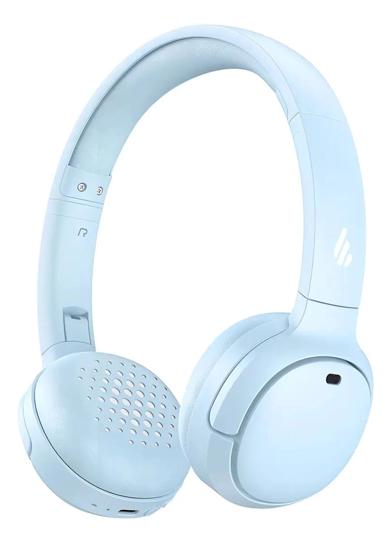 AUDIFONOS INALAMBRICOS WH500 CON BLUETOOTH Y MICROFONO CELESTE - 1