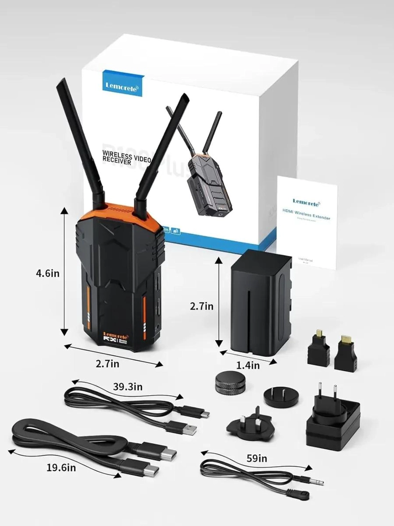 RECEPTOR INALAMBRICO HDMI 1080P PARA SISTEMA DE AUDIO Y VIDEO - 2